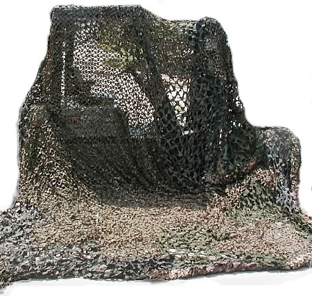 Large view of woodland camouflage netting