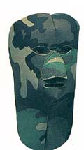 camo foam facemask