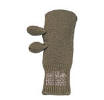 GI olive drab wool trigger finger mitten liners